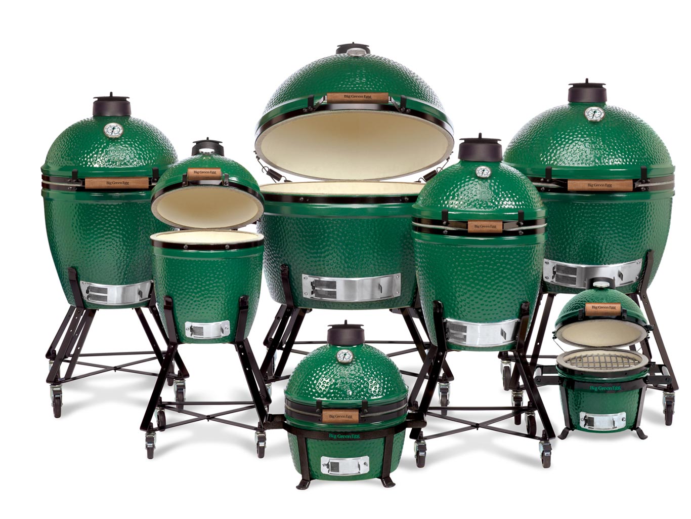 Big Green Egg 7 Sizes